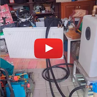 Промывка радиатора со съёмом