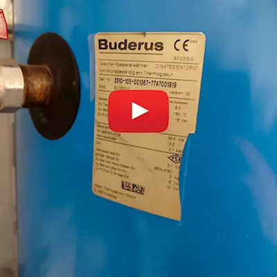 Видео промывки бойлера
